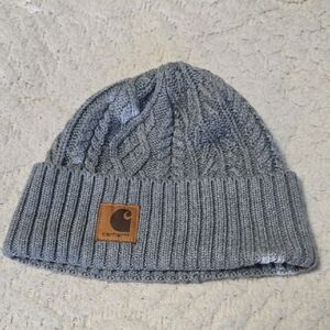 Carhartt Gray Knit Beanie Hat Child/ Youth